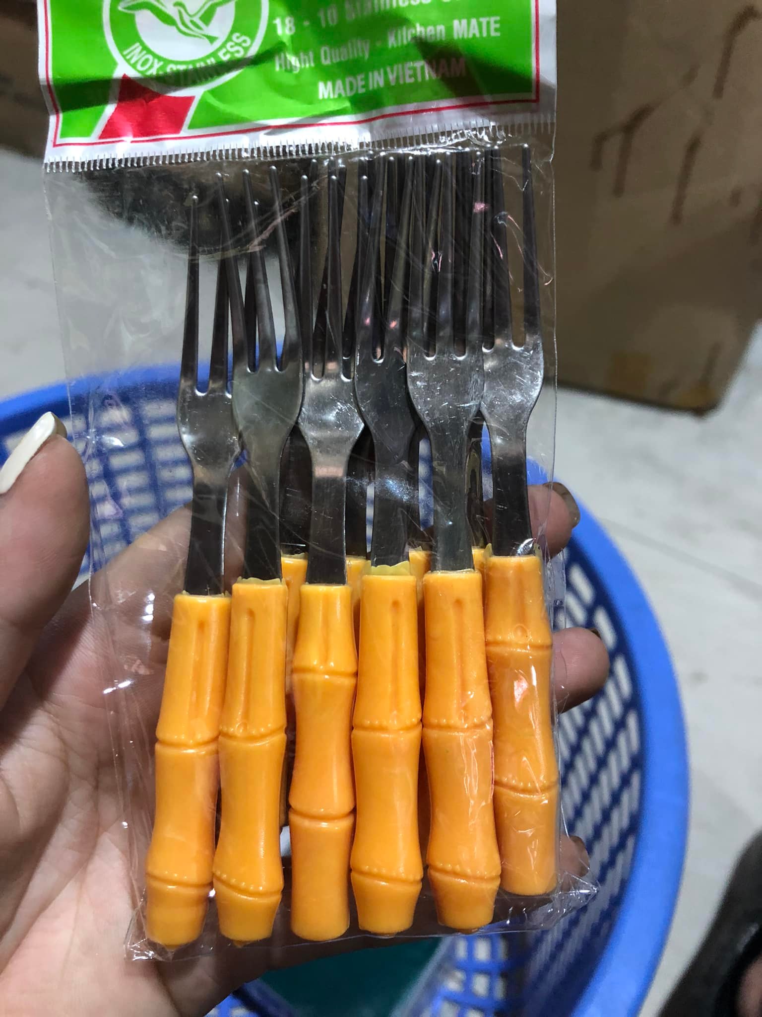 SET 10 DĨA ĂN HOA QUẢ CÁN NHỰA GIẢ THÂN TRÚC SIÊU ĐẸP