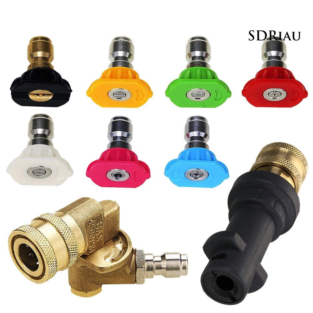 Set 9 Đầu Nối Nhanh 1 / 4inch Chuyên Dụng Cho Karcher K Series