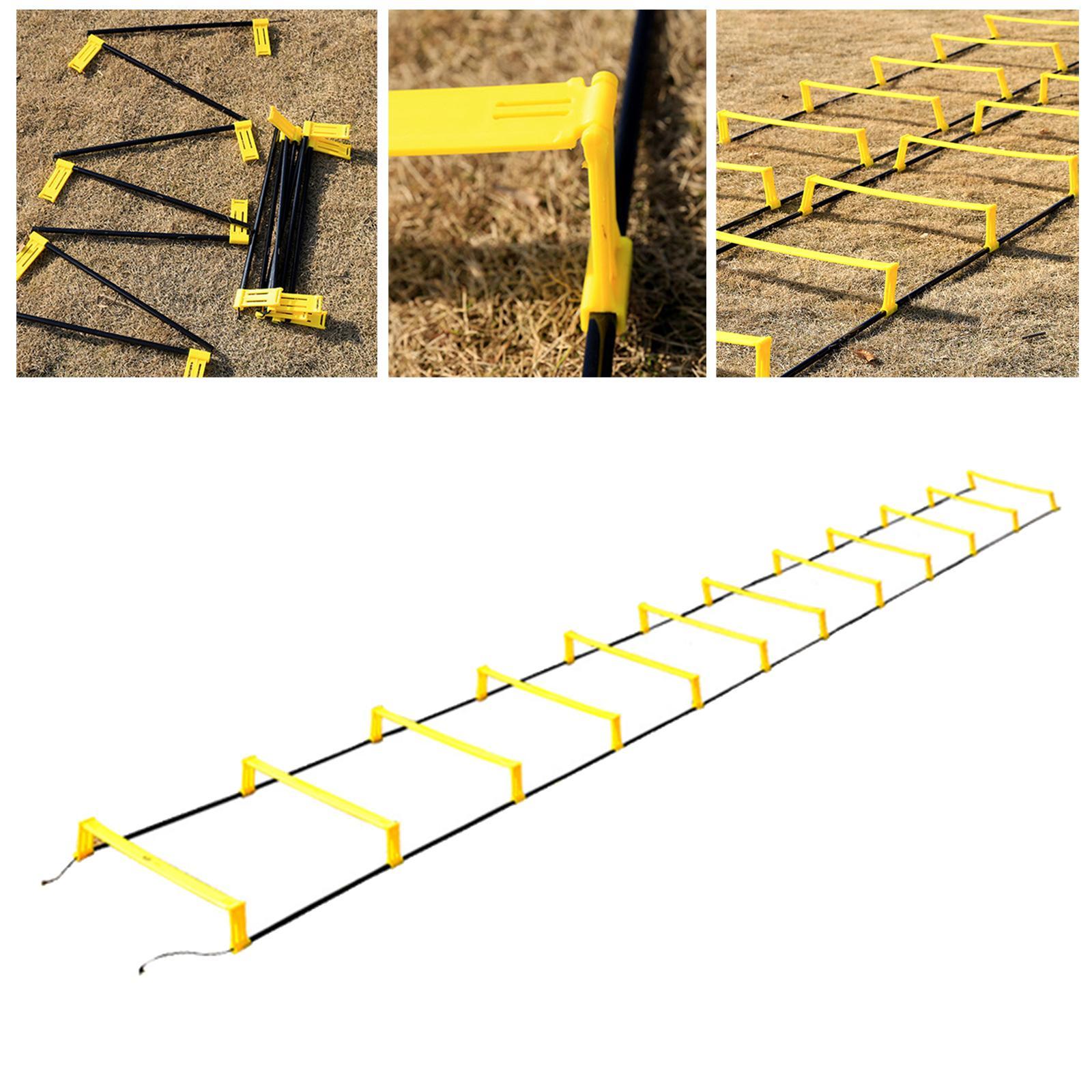 Agility Ladder Speed Training Ladder Fitness 6pcs