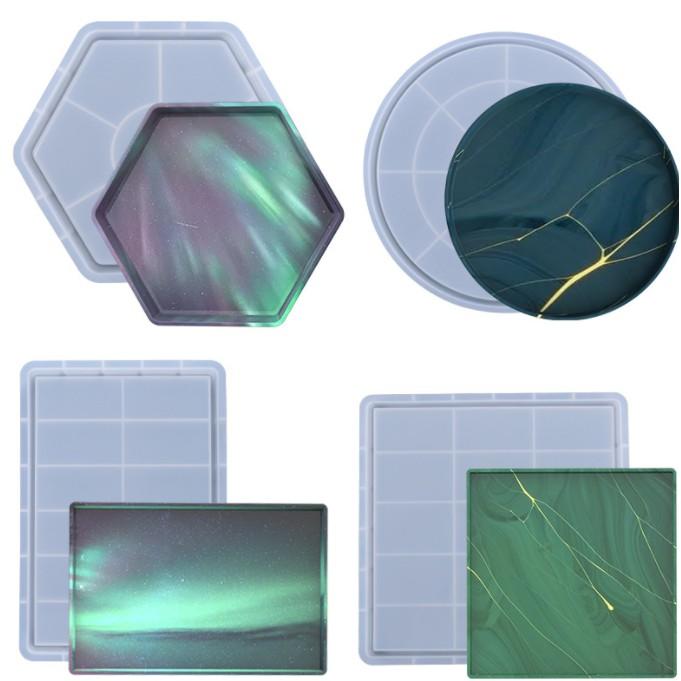 Khuôn Resin Làm Mâm Viền Cao - Trường Thịnh Sài Gòn