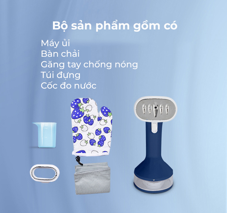 Bàn ủi hơi nước cầm tay Konka KSC-G168, bàn ủi công suất cao 1200W, hơi nước mạnh, hàng chính hãng bảo hành 12 tháng.