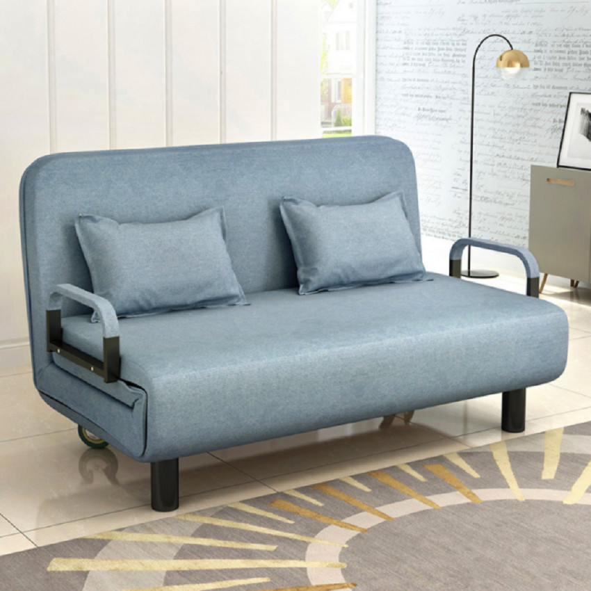 Giường Sofa Phòng Khách Kiêm Giường Gấp Gọn Đa Năng Cao Cấp Giao Màu Ngẫu Nhiên