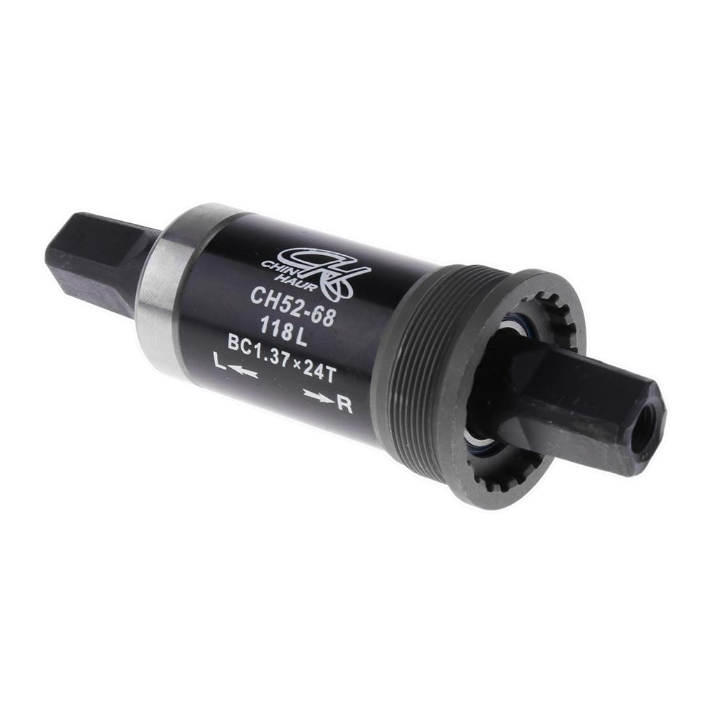 Bike Bottom Bracket Bicycle Square Hole Crank Axis Sealed Bearing 103mm