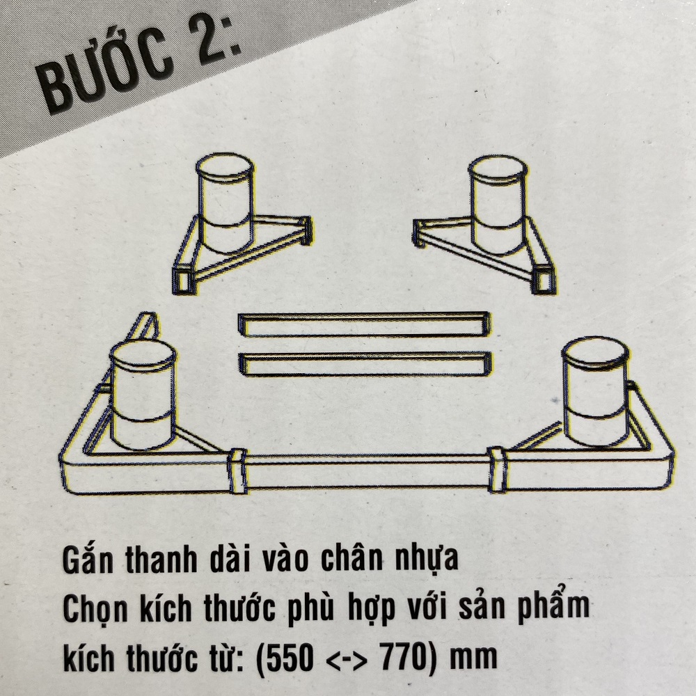 CHÂN ĐẾ MÁY GIẶT-TỦ LẠNH SIÊU TO,SIÊU NẶNG 55-77cm (VT40)