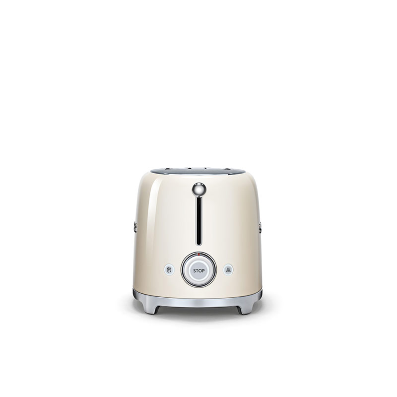 MÁY NƯỚNG BÁNH MỲ SMEG TSF01RDEU/535.43.66(MÀU KEM/ĐỎ) - HÀNG CHÍNH HÃNG