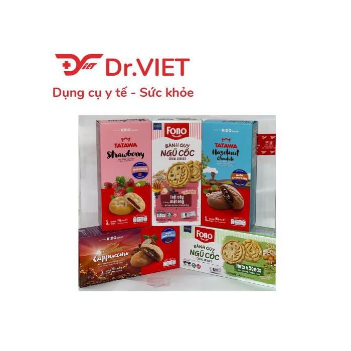 BÁNH QUY THƯƠNG HIỆU KIDO: TATAWA NHÂN CHẢY