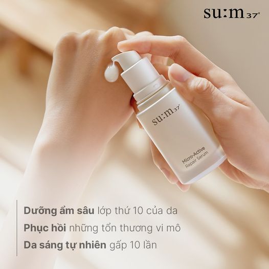 Tinh chất chống lão hóa và làm dịu da Su:m37 Micro Active Repair Serum 50ml