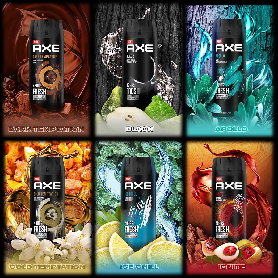 Xịt nước hoa toàn thân dành cho nam AXE Ignite