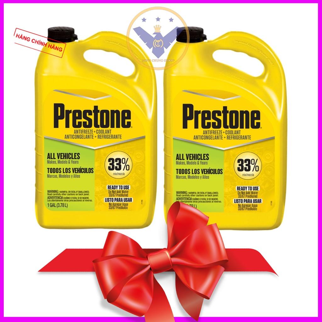 BỘ 2 Nước làm mát động cơ ô tô PRESTONE can 3.78L