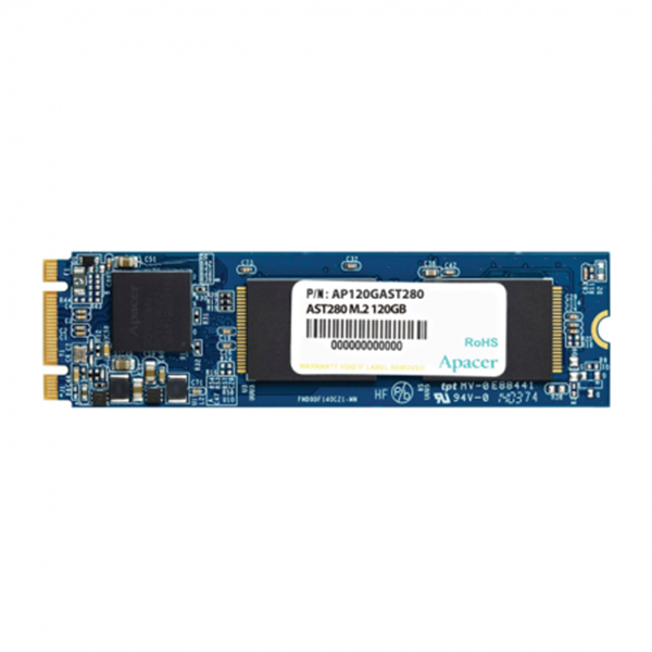 Ổ cứng SSD 120GB Apacer AST280 M.2 2280 Sata TLC AP120GAST280-1-  Hàng Chính Hãng