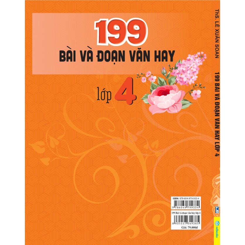 Sách - 199 Bài Và Đoạn Văn Hay Lớp 4 (Biên soạn theo chương trình GDPT mới) - ndbooks