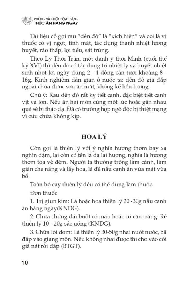 Sách - Phòng Và Chữa Bệnh Bằng Thức Ăn Hàng Ngày (Tái Bản 2025)