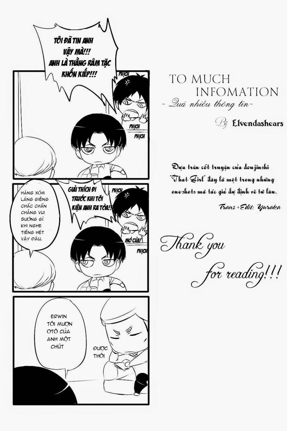 đại chiến titan - doujinshi về cuộc tình tay 4 chapter 6.5 7