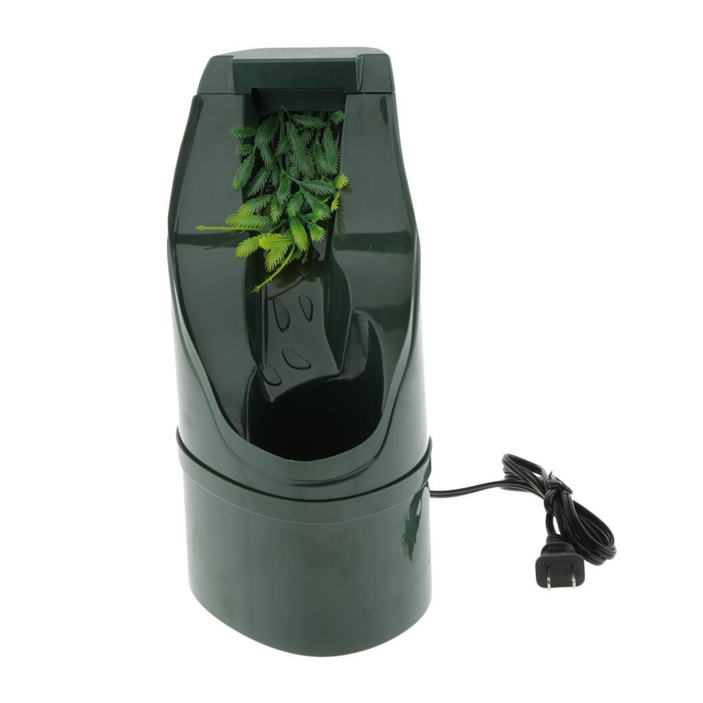 Adjustable Reptile Drinking  Fountain Feeding  Dispenser