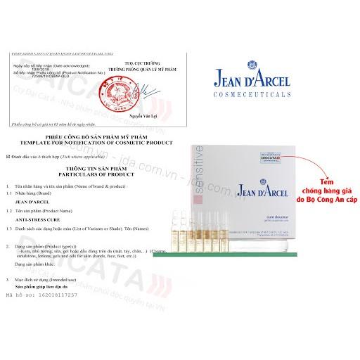 Huyết Thanh Giúp Giảm Đỏ Da và Giảm Giãn Tĩnh Mạch Jean D'Arcel Anti-stress Cure