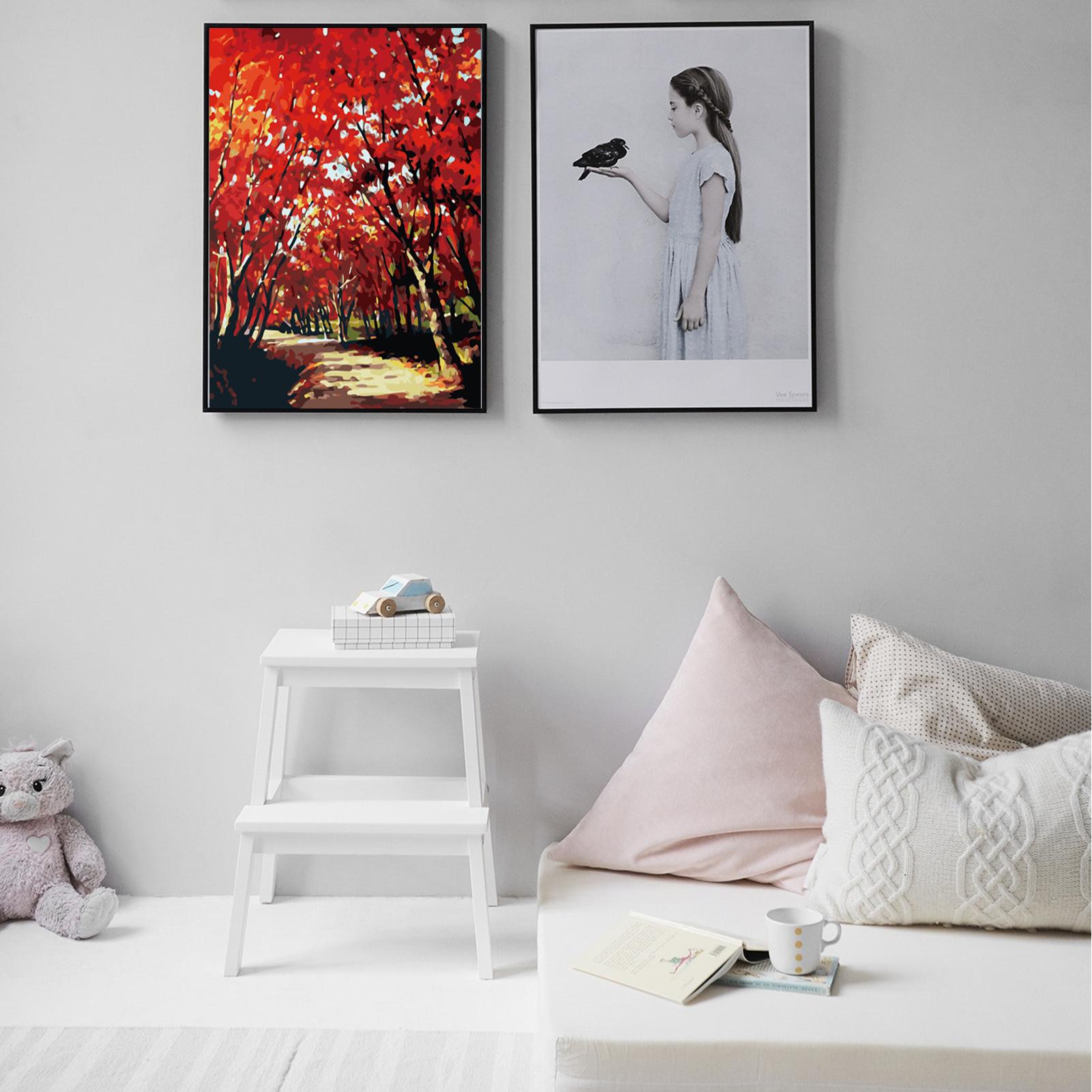 Tranh sơn dầu tự làm 16 x 20 inch trên Canvas cho người lớn, trẻ em