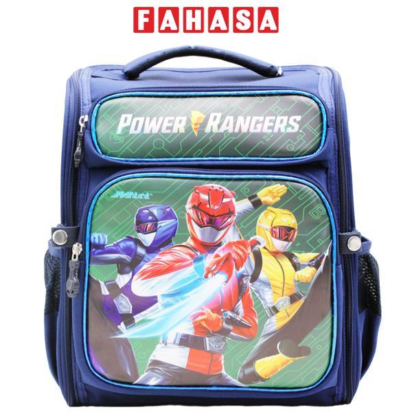 Cặp Chống Gù Học Sinh Nam - Siêu Nhân Power Rangers - Size 36 - Miti C11073_36_SN3_NAV_GRE - Xanh Dương