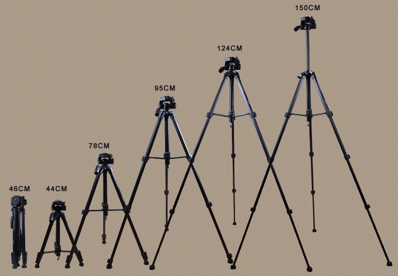 Chân Máy Ảnh Tripod Yunteng VCT - 668 - Hàng Nhập Khẩu