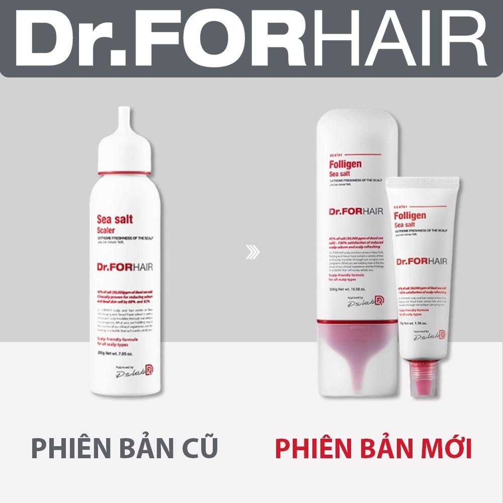 Bộ Dầu Gội Tẩy Tế Bào Chết Dr.FORHAIR/Dr For Hair Sạch Gàu, Giảm Rụng Tóc Và Kích Mọc Tóc