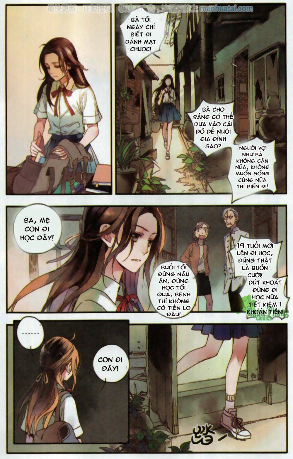 lệnh cấm nghị tộc 2 ẩn diện trấn chapter 1 6