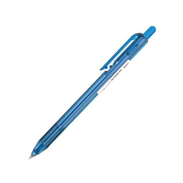 Bút Bi Bấm Ngòi Đạn 0.5 mm - Deli EQ105-BL - Mực Xanh
