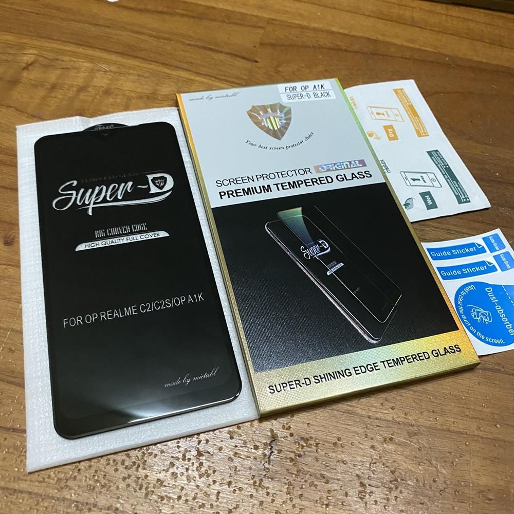 Kính cường lực cho Realme C1 C11 2021 C12 C15 C17 C2 C20 C21Y C25 C25S C25Y C3 C3i C30 C30S C33 C35