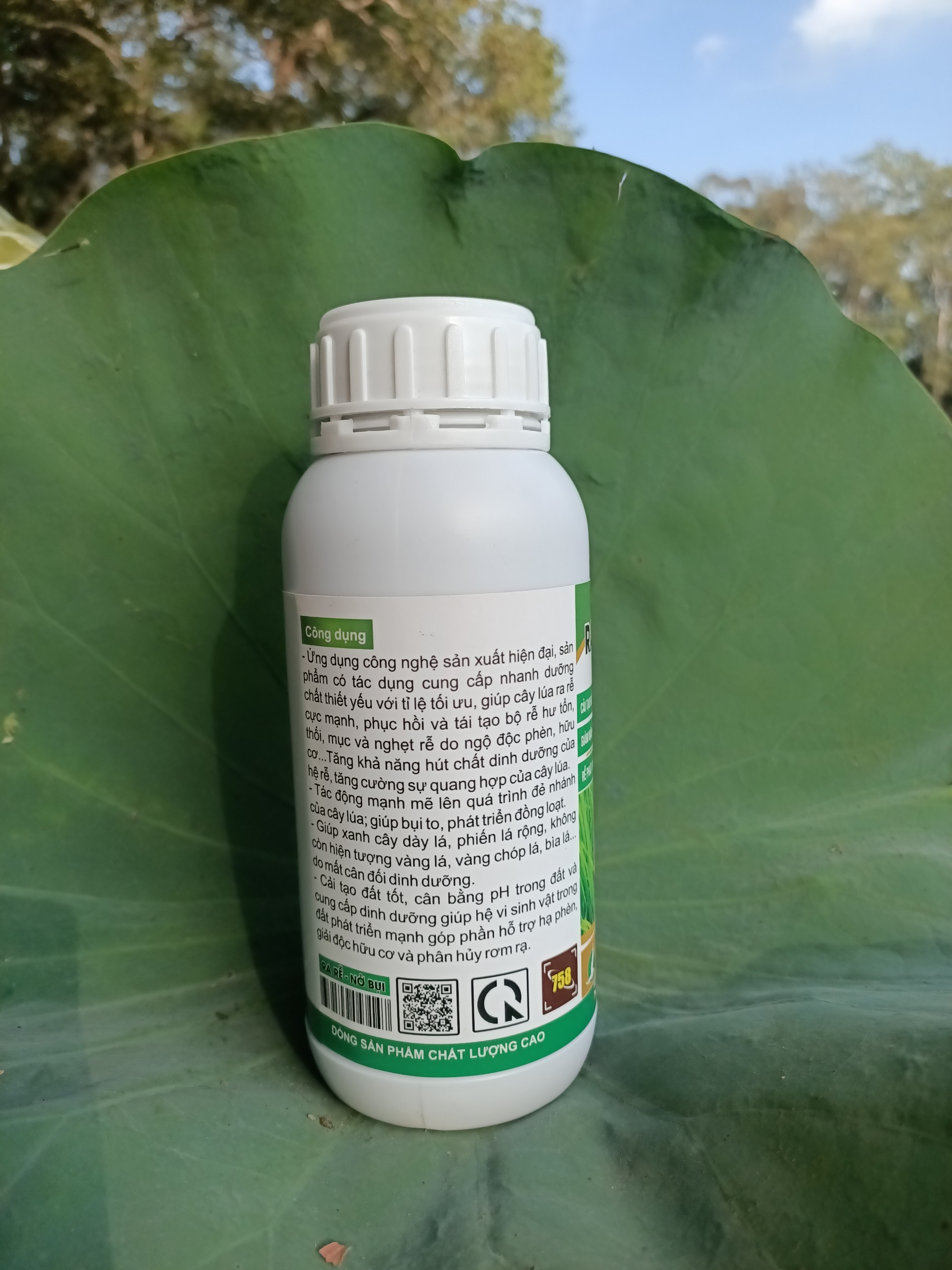 RA RỂ NỞ BỤI chai 500ML - Tiết kiệm chi phí phân bón và thuốc BVTV