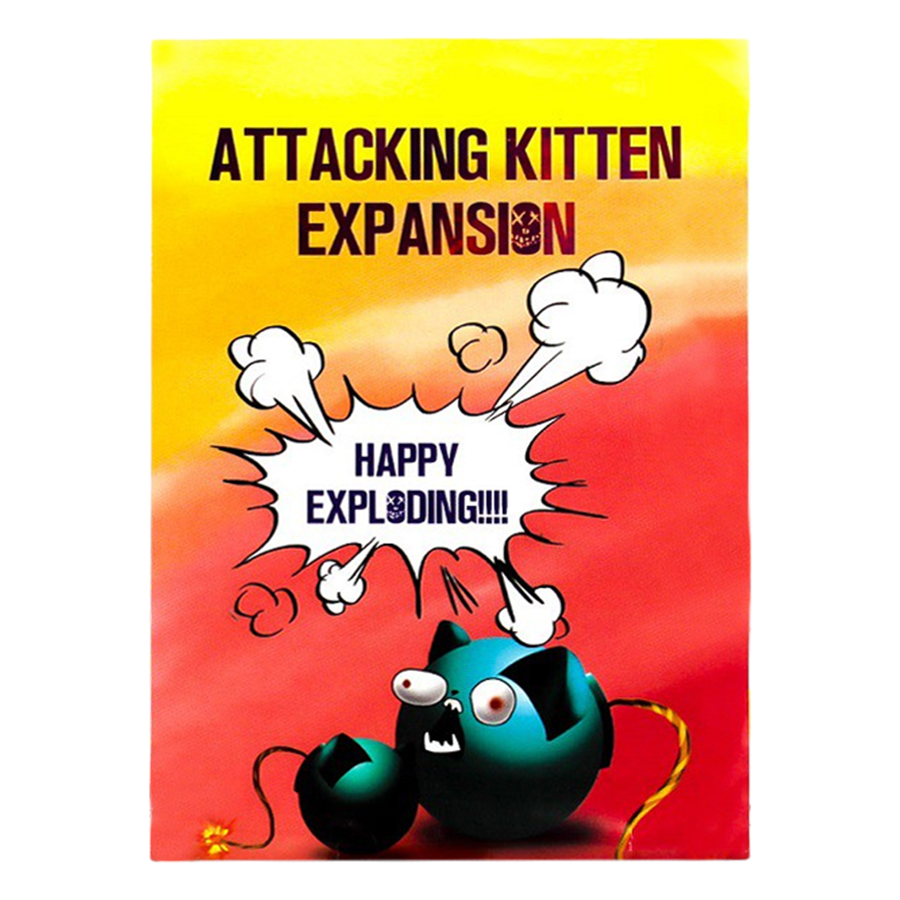 Mèo Nổ Exploding Kittens Mở Rộng 2 - Attacking Kittens