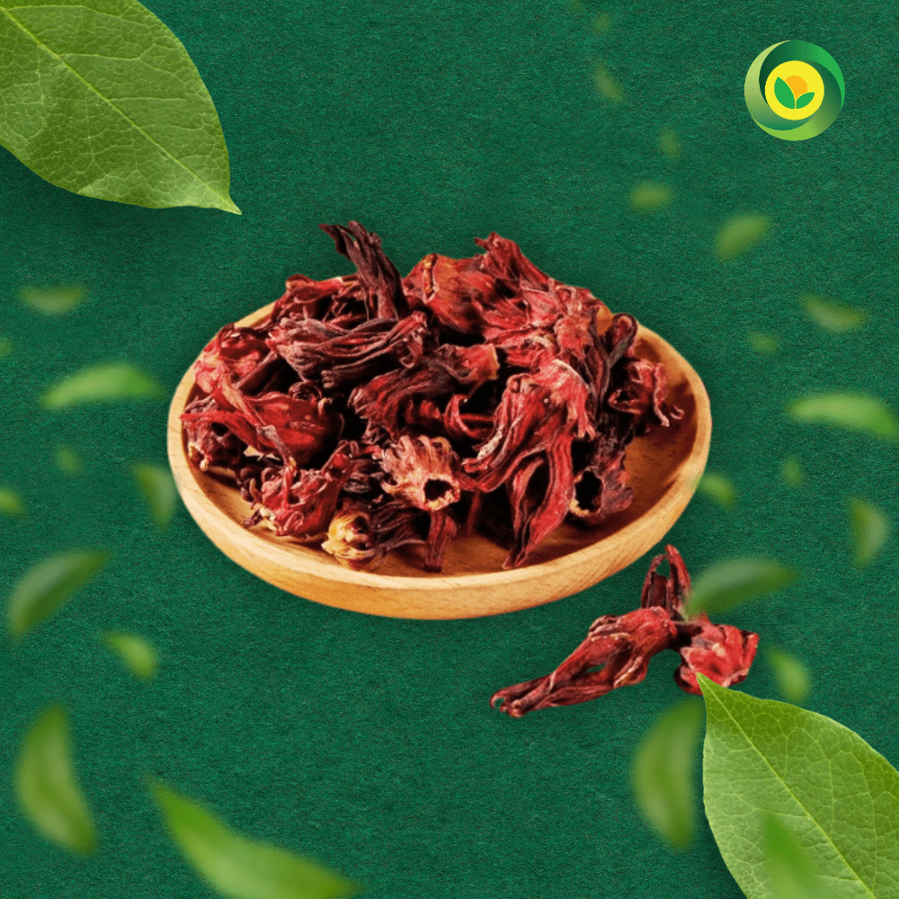 Trà Atiso Đỏ Sunbeleaf - Trà Hibicus Sunbeleaf - Túi Zip 100g