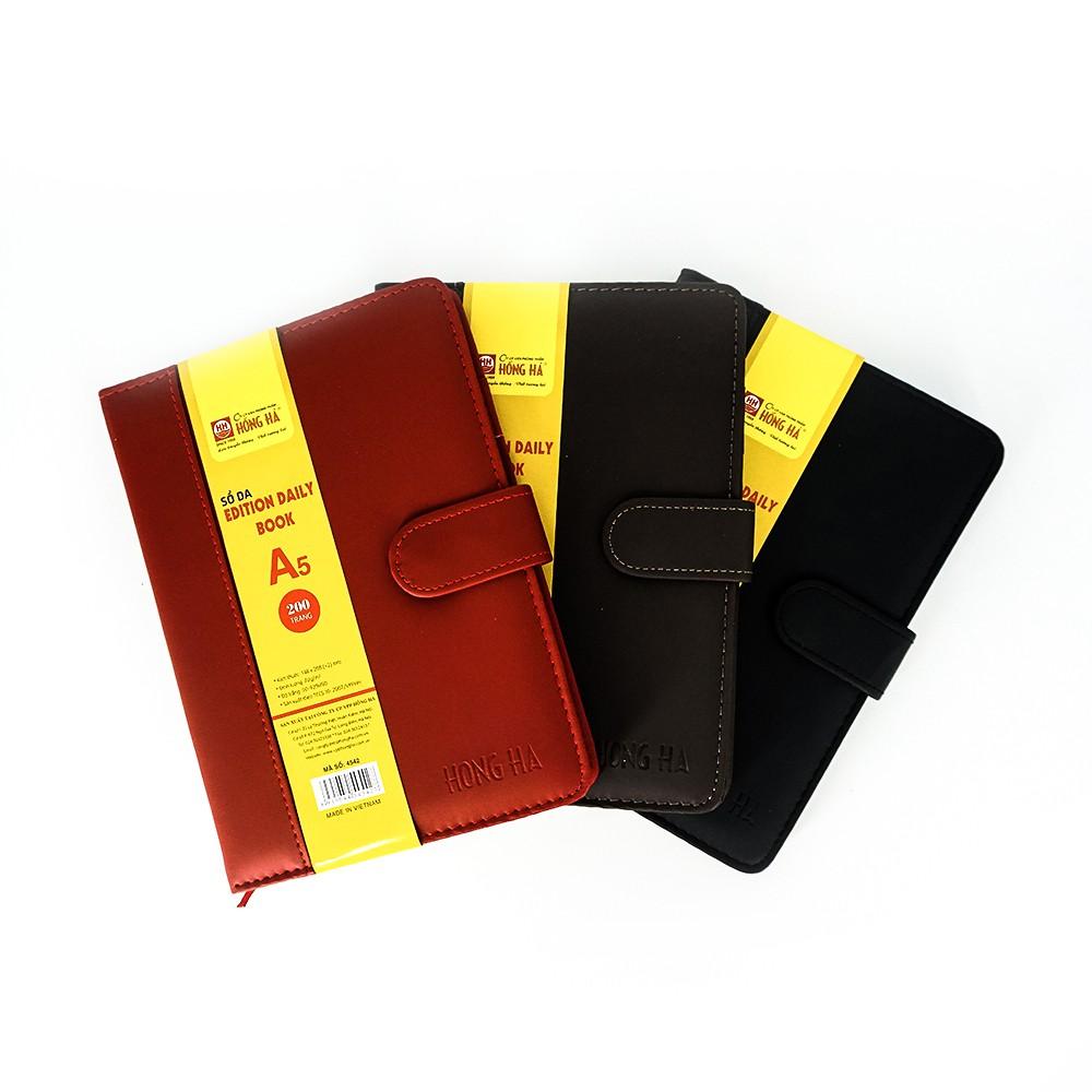 Sổ bìa da 200 trang HH Edition DailyBook A5