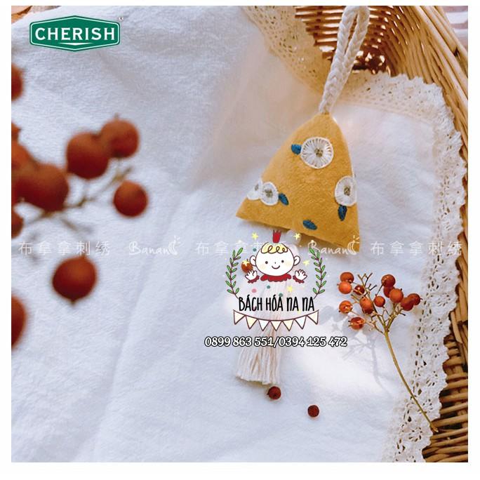Bộ Kit gói nguyên liệu tự thêu handmade Túi thơm BÁNH Ú - MÈO MAY MẮN DIY May vá khéo tay CÓ NHÂN THƠM - Bách hóa Na na