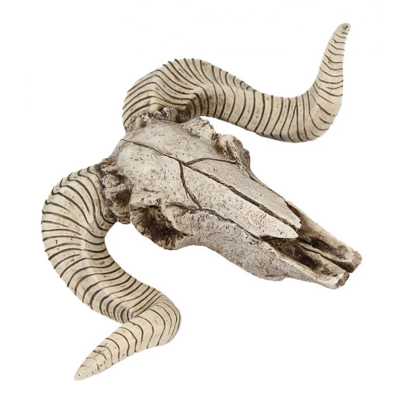 Resin Art Wall Decor Mount Decoration Skull Sheep's head Head
