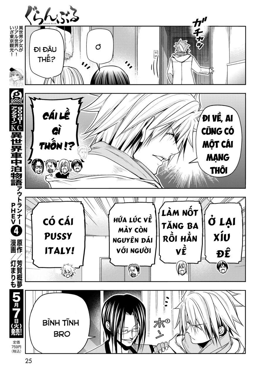 cô gái thích lặn - grand blue chapter 92.5 26