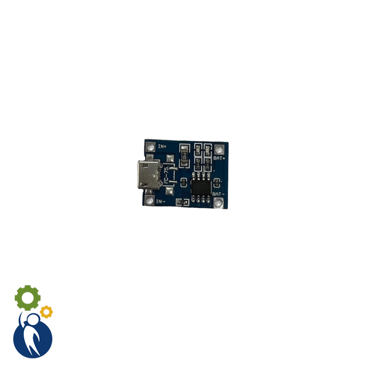 Bộ 2 Mạch Sạc Pin 18650 TP4056 1A MicroUSB