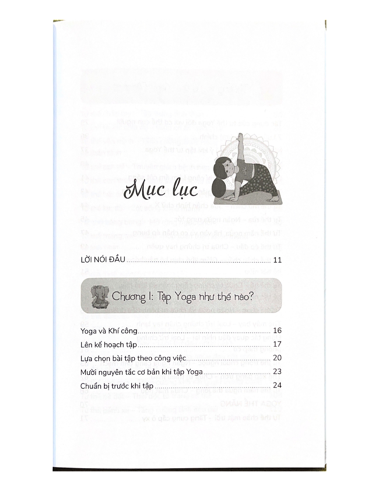 Sổ Tay Tự Luyện Tập Yoga - Tác Giả  Hà Khiết (Tái Bản) - Vanlangbooks
