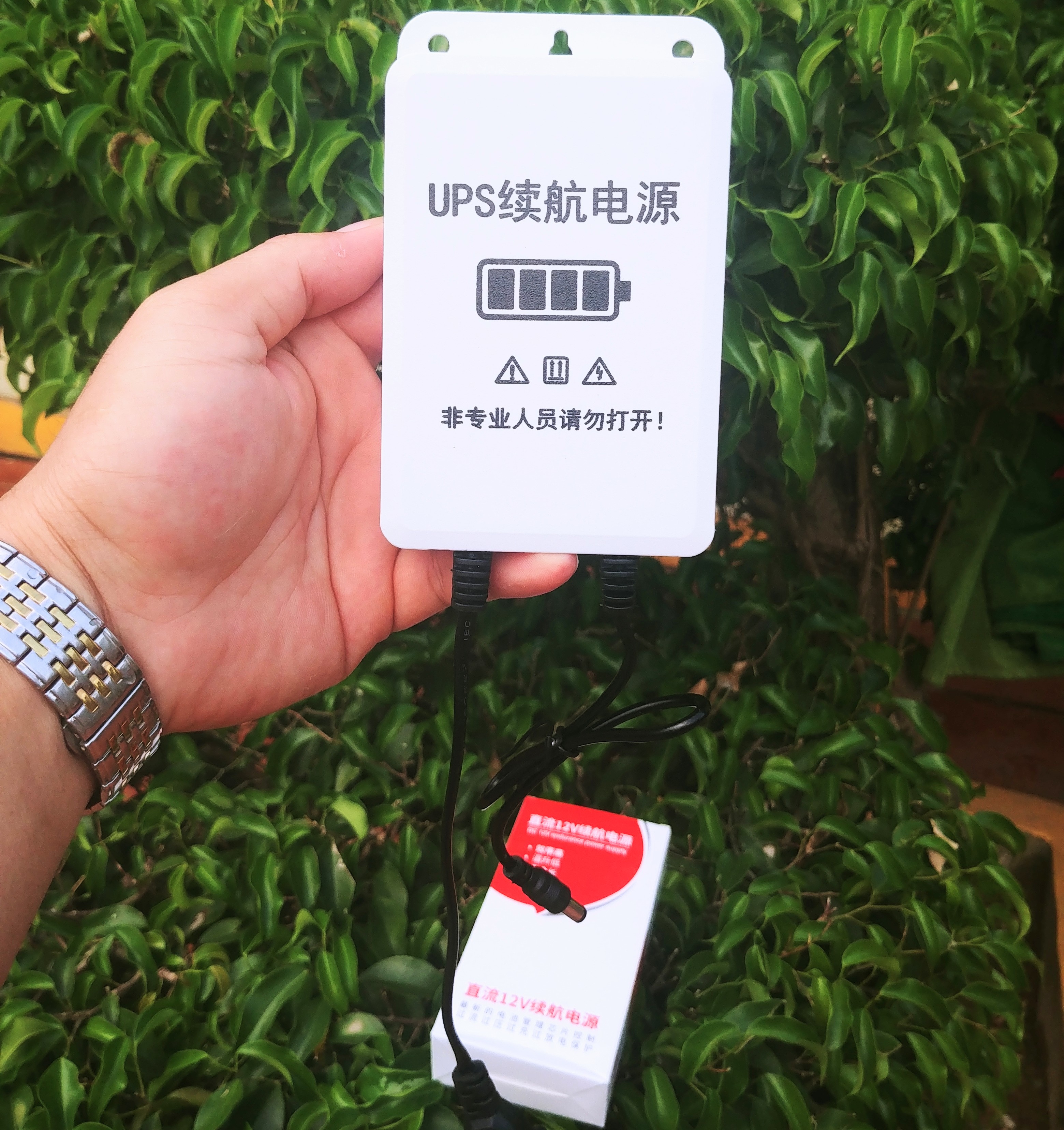 1 NGUỒN TÍCH TRỮ ĐIỆN DỰ PHÒNG MẤT ĐIỆN CHO WIFI - KAMERA SẠC TỰ ĐỘNG THÔNG MINH