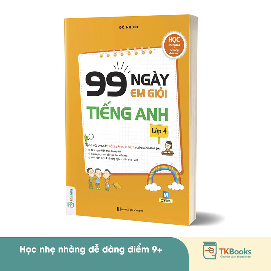 Combo 99 Ngày Em Giỏi Toán - Tiếng Việt - Tiếng Anh Lớp 4