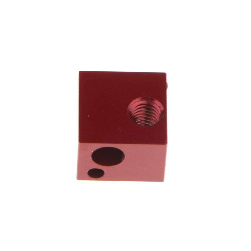 Aluminum-Alloy Heater Hot end Heat Heating Block for M6 3D Printer Extruder