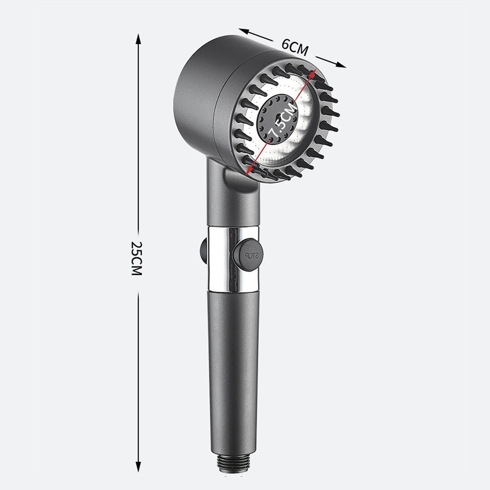 Handheld Spray 3 Spray Settings Home Hair Washing High Pressure Shower Heads