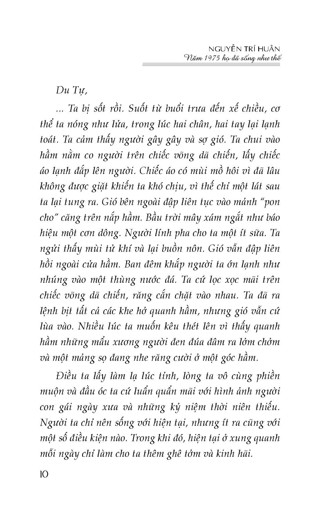 Năm 1975 Họ Đã Sống Như Thế