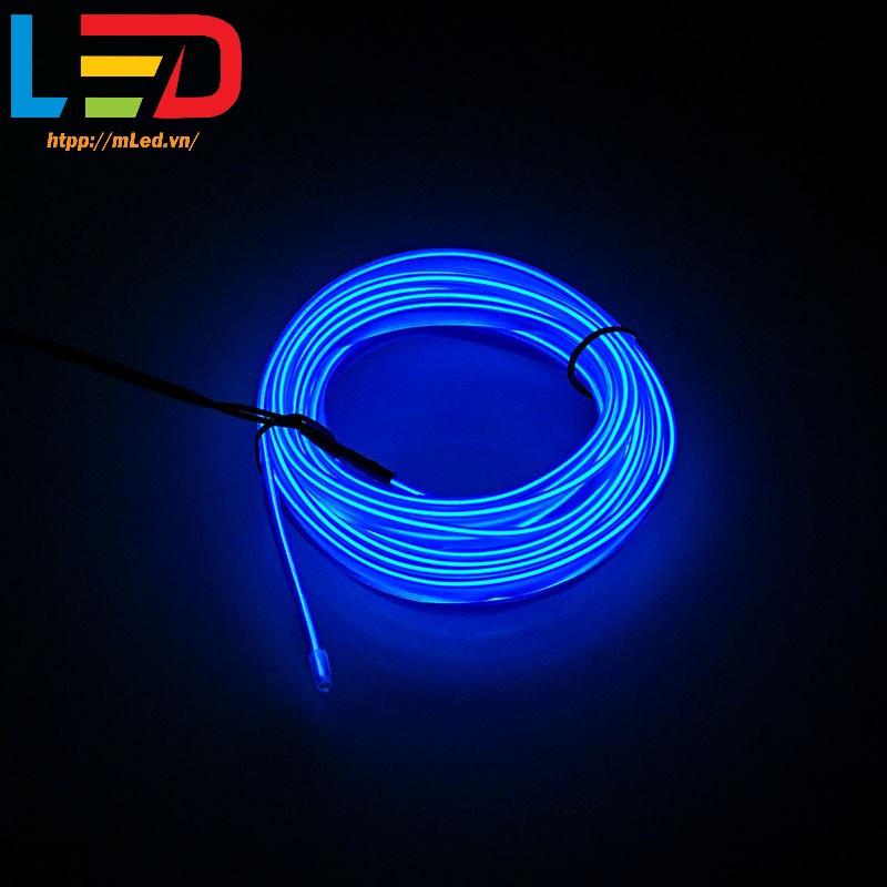 Dây đèn led đơn sắc ánh sáng lạnh trang trí viền nội thất ô tô, xe hơi tiện dụng