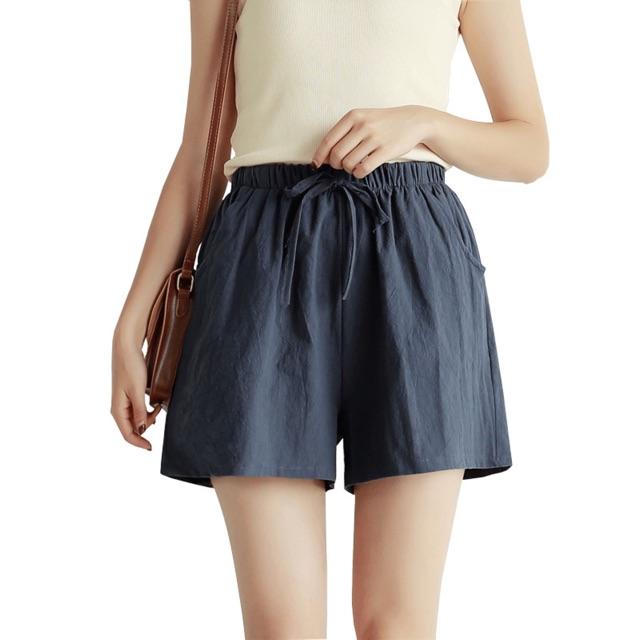 Quần short chất đũi xước siêu mát siêu xinh giải cứu bạn trong mùa hè nắng nóng QN02