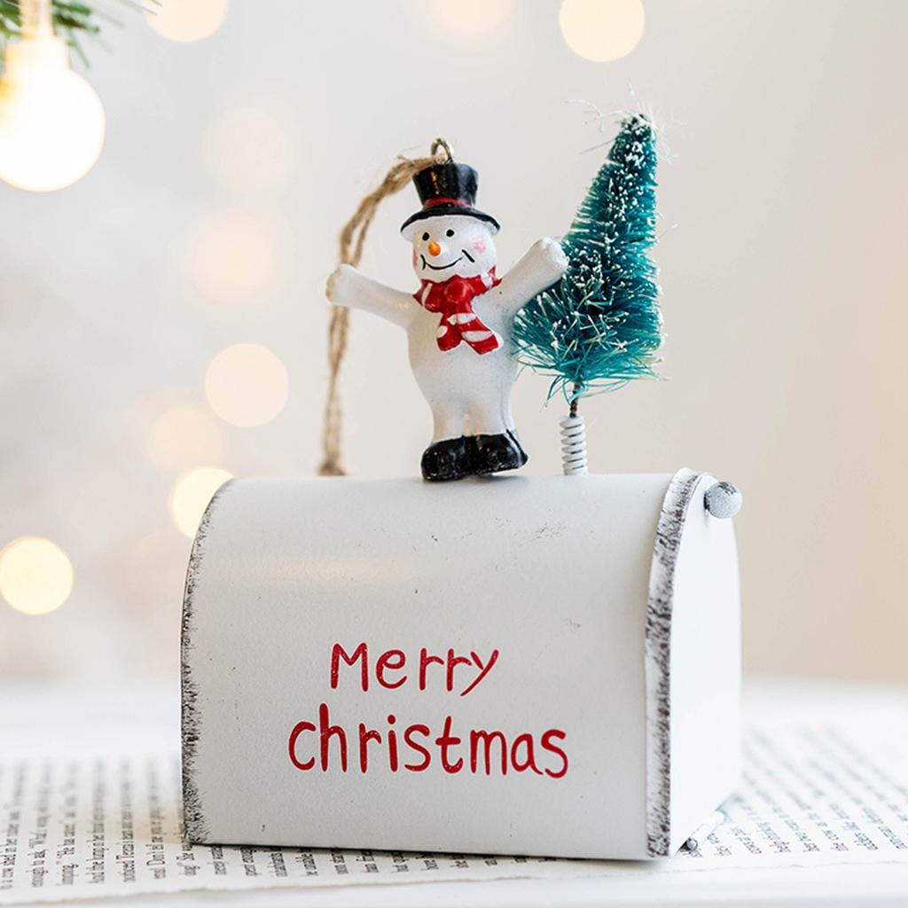 Christmas Mailbox Pendants Christmas Tree Decorations Home Decor Gifts