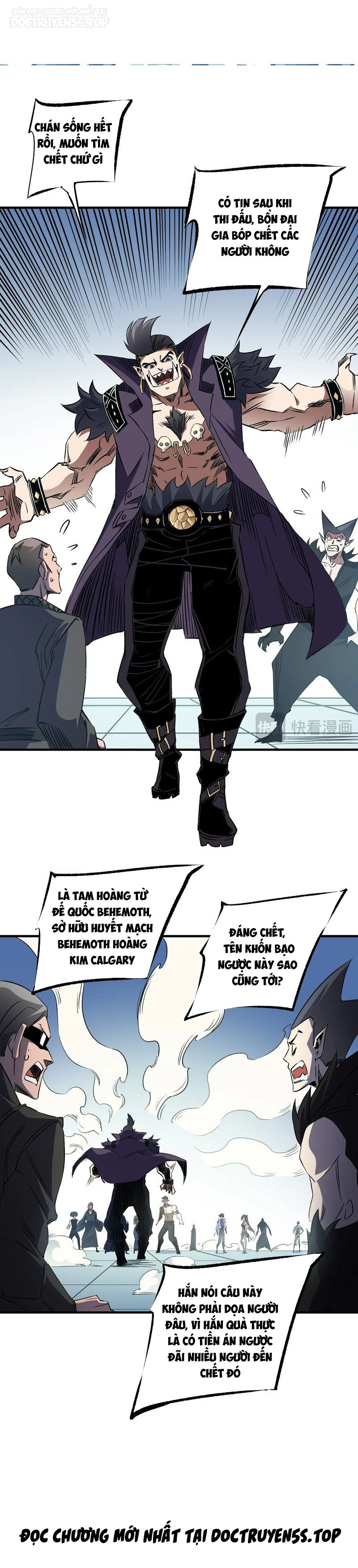 toàn dân chuyển chức: không có chức ta kết thúc thần minh chapter 62 7