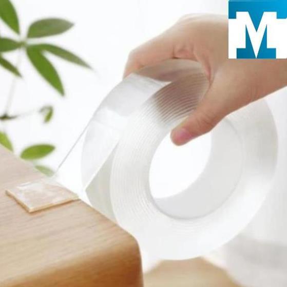Băng Dính 2 Mặt Trong Suốt 5M