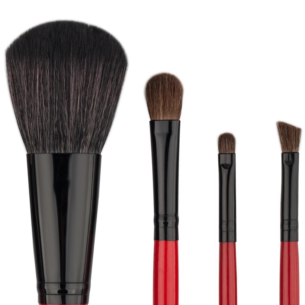 7pcs Set Essential Make Up Brushes Foundation Blusher Eye Lip Applicators