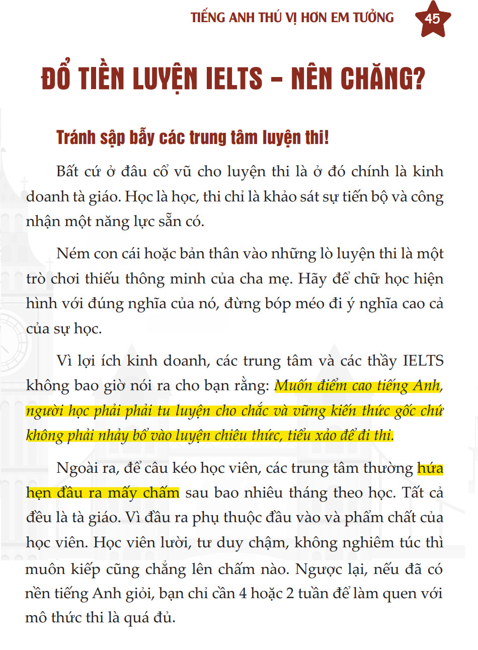 TIẾNG ANH THÚ VỊ HƠN EM TƯỞNG