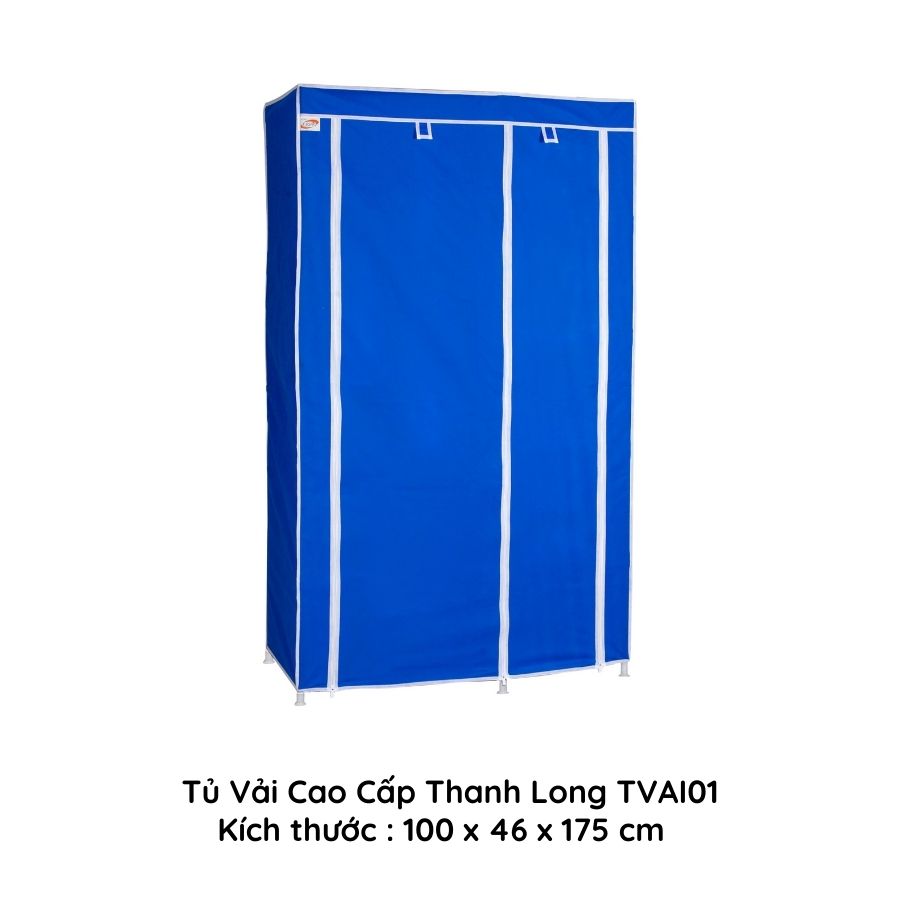 Tủ vải Thanh Long TVAI01 100 x 46 x 175 cm Giao màu ngẫu nhiên