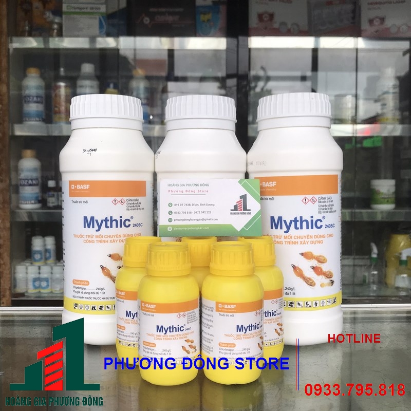 Thuốc diệt mối, phòng mối Mythic 240Sc_ chai 100ml