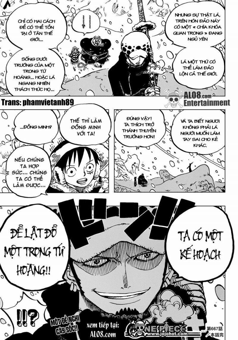 đảo hải tặc - one piece chapter 667 18